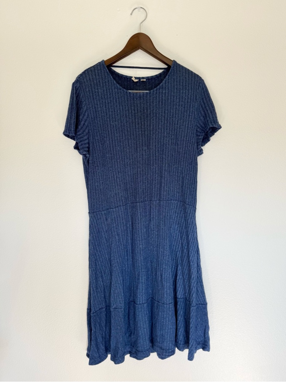 Gap A line Knit Midi Dress Size M
